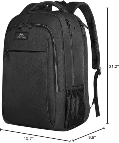 MATEIN Travel Laptop Backpack, Work Bag Laptop Bag, Rucksack for Men Work — view 6