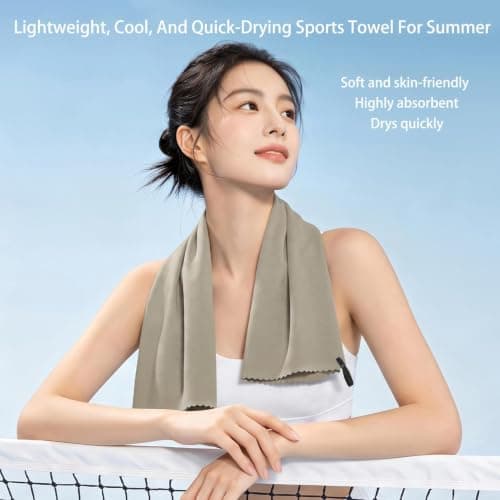 Microfibre Camping Towel, Absorbent, Breathable, Quick-Drying Towel — view 4