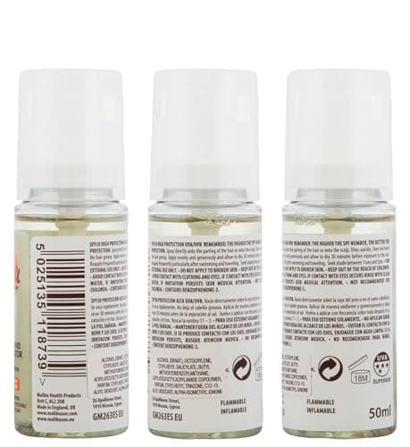 Malibu Sun Clear Hair and Scalp Protector Spray, SPF 50, Non-Greasy, Quick Drying, 50ml — view 2