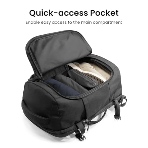 tomtoc 40L Travel Backpack, TSA-Approved Underseat Carry-On Travel Bag — view 4