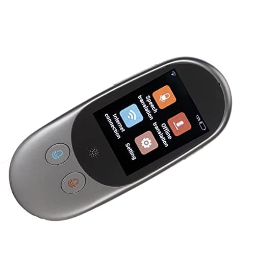 SIXRUN Language Translator Device, 126 Languages Online Translator (Black) — view 5