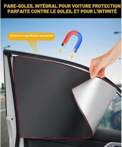 Magnetic Car Side Window Shade for Vauxhall Combo — view 6