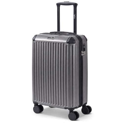 LUGG 20 Inch Sky Rover Carry On Suitcase - Lightweight ABS Hard Shell Cabin Luggage with TSA Lock, 4 Spinner Wheels, Water Resistant, EasyJet Overhead Size 55x35x23cm, 5 Year Warranty