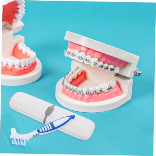 Back to School Decor Travel Toothbrush Kit 2pcs Double Sided Brush — view 6