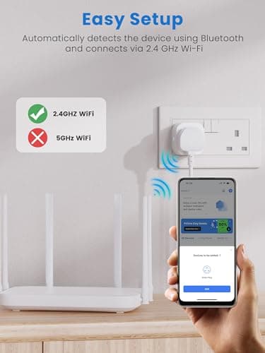 EIGHTREE Alexa Smart Plug with Energy Monitor, Works with Google Home — view 3