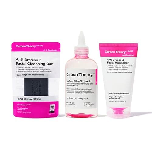 Carbon Theory Anti-Breakout Skincare Essentials Set