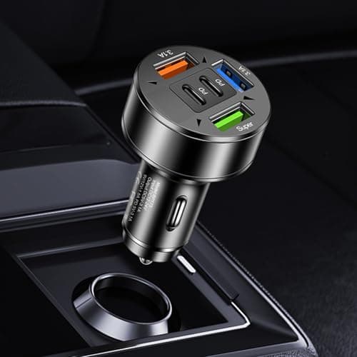 Usb Car Charger 100W USB C Multi Port Charger — view 3