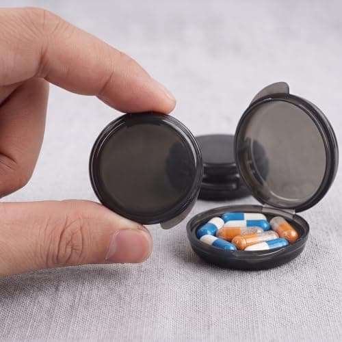 Rovelin 3 Pack Small Pill Box, Mini Pill Case Travel Pill Organizer — view 3