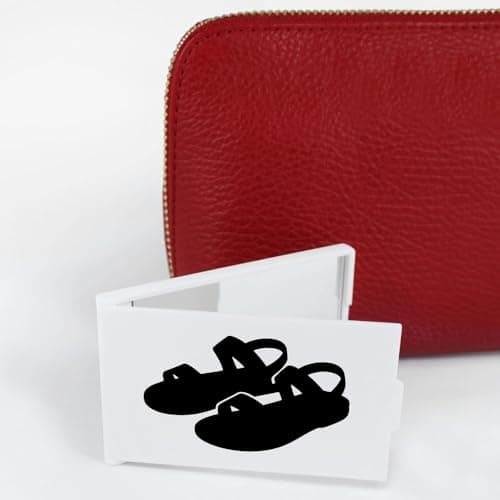 Azeeda 'Sandals Silhouette ' Compact Makeup Mirror (CM00057326) — view 2