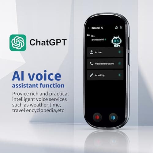 Language Translator Device No WiFi Needed, Upgraded ChatGPT Ai Translator — view 5