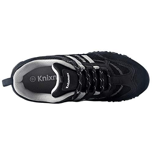 Knixmax Women's Walking Shoes, Lightweight Trainers, Black UK 7/EU 40 — view 4