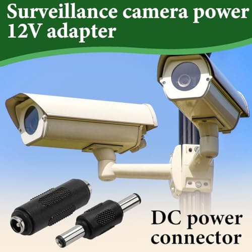yimeizhiguang 5.5x2.1mm DC Power Coupler 12 Pcs- Secure Locking DC Male to Male & Female to Female Connector Adapter | 12V DC Power Jack Plug for CCTV Cameras, LED Strips, Laptops & Security Systems — view 4
