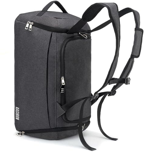 42L Waterproof Gym Bag with Shoes Compartment, Weekend Bag with Wet Pocket — view 3
