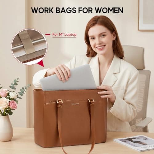 RAINSMORE Handbags for Women Large Tote Bags for Women — view 4