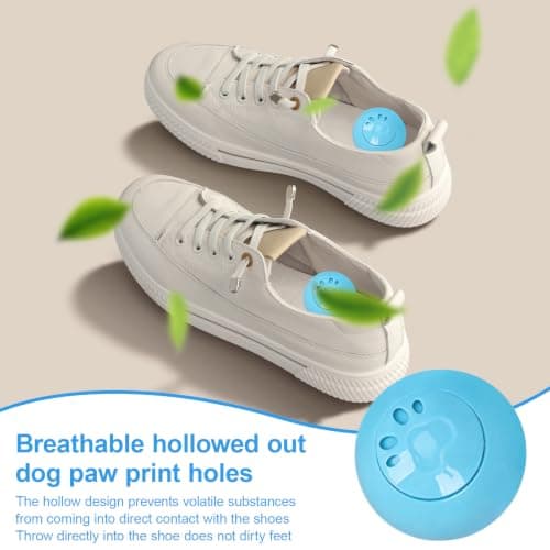 Sneaker Eliminator Balls, Reusable Shoe Odor Eliminator Balls Gym Bag Drawer Closet Deodorizer Balls (Cologne) — view 5