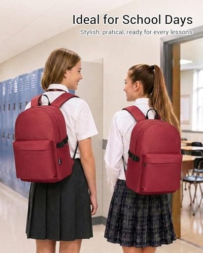 Kono School Bag for Boys Girls Teenager Lightweight Backpack Large Rucksack — view 6