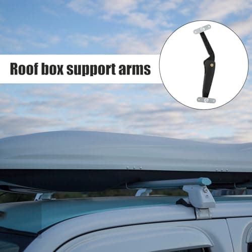 Roof Box – Top Mount Arm Noise Cancelling | Car Luggage Storage for Travel, Stabilizer Transport Goods On The Roof Rack — view 5