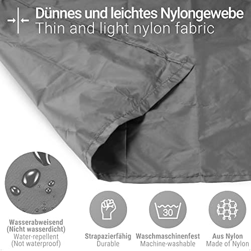 Siegvoll Mini Pocket Beach Mat Picnic Blanket 140 x 110 cm (Grey) — view 4