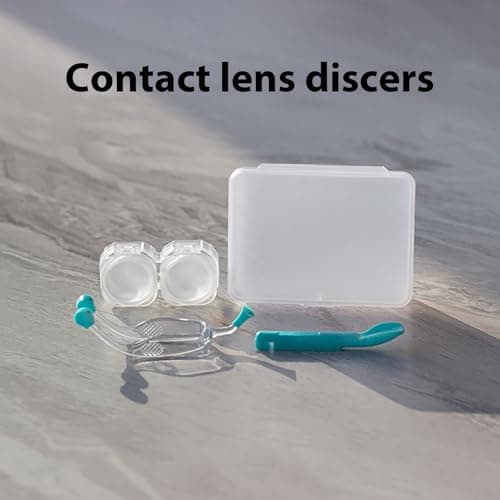 Contact Lens Remover Tool - Silicone Inserter and Removal Kit | Soft Contact Lenses Applicator with Uses for Long Nails, Travel, Hygiene, Daily Wear & Portable Eye Care Maintenance — view 3