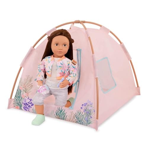 Our Generation Doll Tent Playset, Camping Nights, 18-Inch Camping Toy — view 5