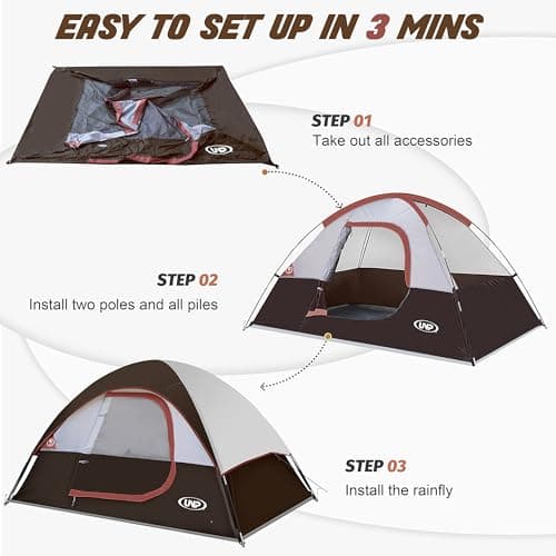 UNP Camping Tent for 2-3 Person — view 4