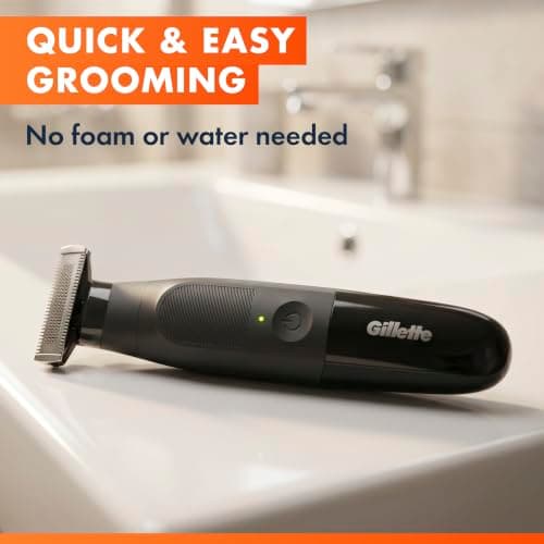 Gillette Fusion One Face and Body Electric Beard Trimmer Men with One Blade — view 6