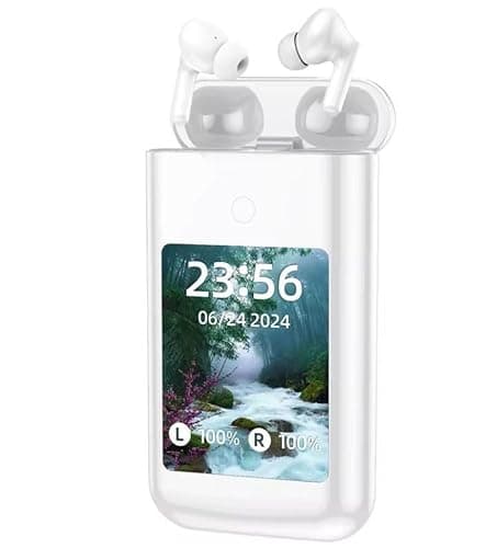 NEIU Wireless ANC Earbuds with 8000mAh Charging Case