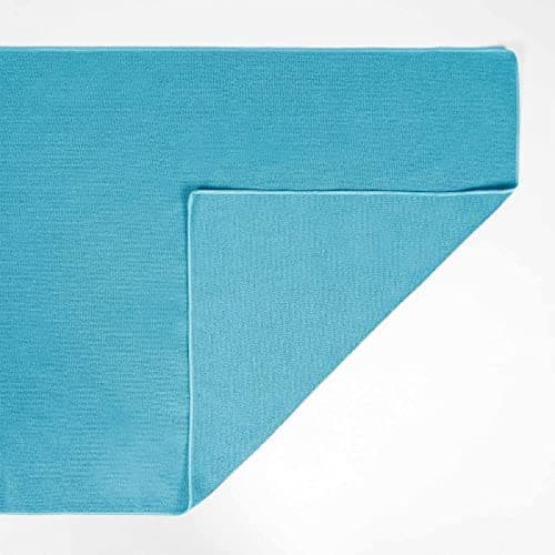 Brentfords Beach Towel, Microfibre Large Towel; Gym, Beach, Yoga, Sand Free Highly Absorbent Quick Dry, Sea Blue, 71x152cm — view 4