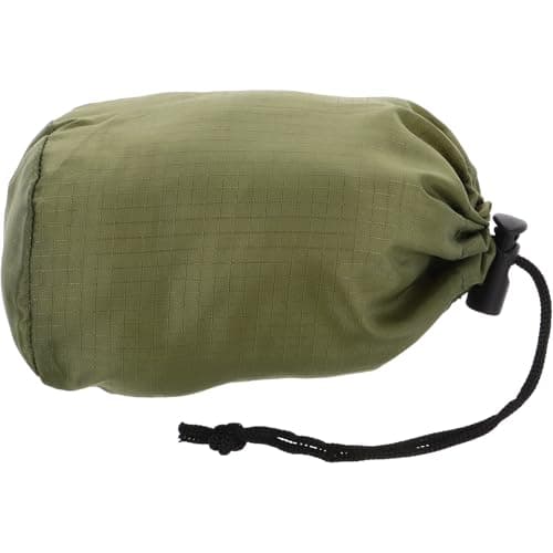 HEMOTON Raincoat Compression Storage Bag Waterproof Drawstring Pouch for Hiking Backpacking Travel Compact 5.1 x 3.9 x 2.4 Inches