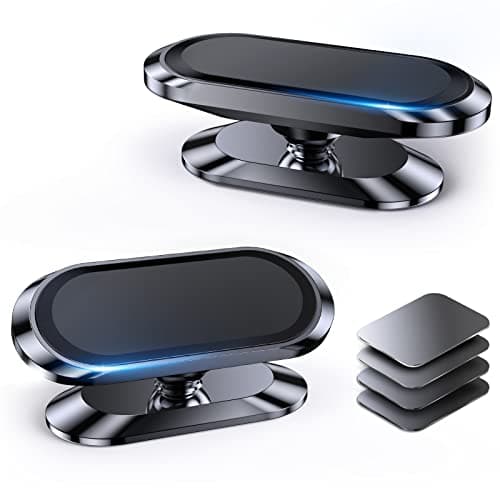 Coolpow Car Phone Holder【2-Pack】,Magnetic Phone Holder for Cars Dashboard