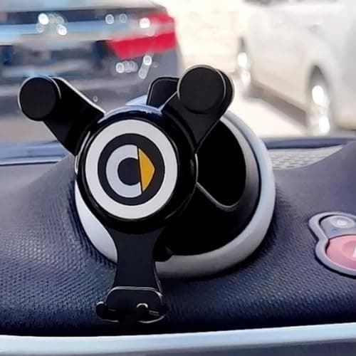 SHIFENG For Smart 453 Fortwo Forfour 2015-2021 Car Interior Dashboard Air Vents Mount Mobile Phone Holder Accessories