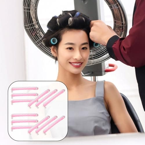 Hair Perm Rods 12 Pack PP Curling Tool for Women Fringe Curler — view 6