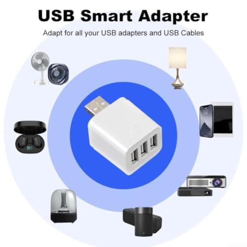 for tuya for zigbee Smart USB Adapter 1-3 Gang Voice Control — view 4