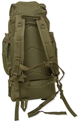Andes Olive Green Ramada 120L Extra Large Hiking Camping Backpack/Rucksack Luggage Bag — view 2