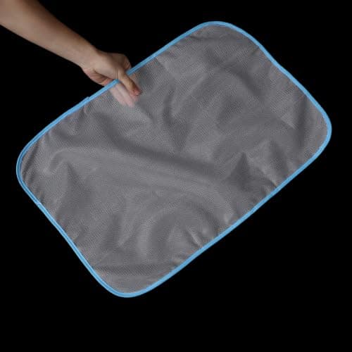 Parliky Travel Ironing Pad 5pcs Mesh Iron Covers for Ironing, Tabletop Board Protector for Clothing and Sewing, Reusable Wrinkle-Free Results — view 4