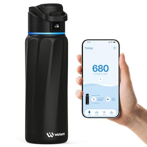 WaterH Boost Smart Water Bottle Tracker with Reminder to Drink Water, 946ml