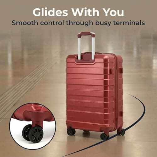 RMW Cabin Suitcase 20 inch Carry On Luggage Hard Shell Trolley — view 6
