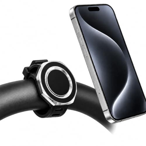 Stroller Magnetic Phone Holder, Handlebar Mounts Compatible with MagSafe