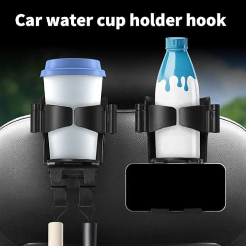 Cup Holder for Car Back Seat Heavy-Duty Quick-Release Holder Organizer — view 2