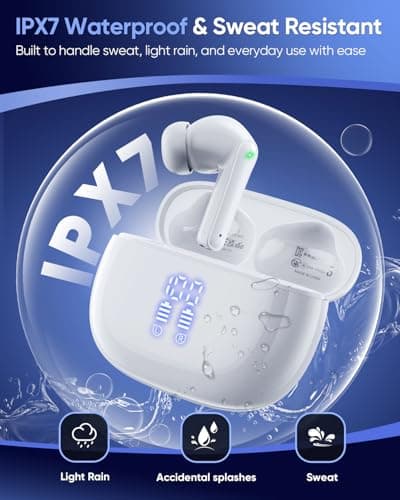 Wireless Earbuds, Bluetooth 5.4 Ear Buds with HiFi Stereo Deep Bass — view 4
