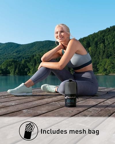 Fit-Flip Microfibre Towel - Compact, Ultra lightweight & Quick dry — view 6