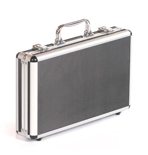 ipad tablet case Kindle travel aluminium hard flight box small black
