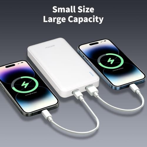 Semi solid power bank 20w10000 mAh-ompact power bank with fast charging support, featuring 1 USB-C port and 1 USB-A port; a mini portable power bank ideal for travelling — view 6