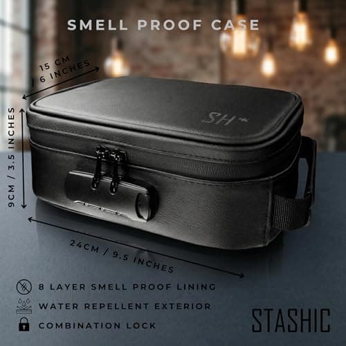 STASHIC Elite Smell Proof Bag - Lockable Case - Tray - SH* (Case Only) — view 2