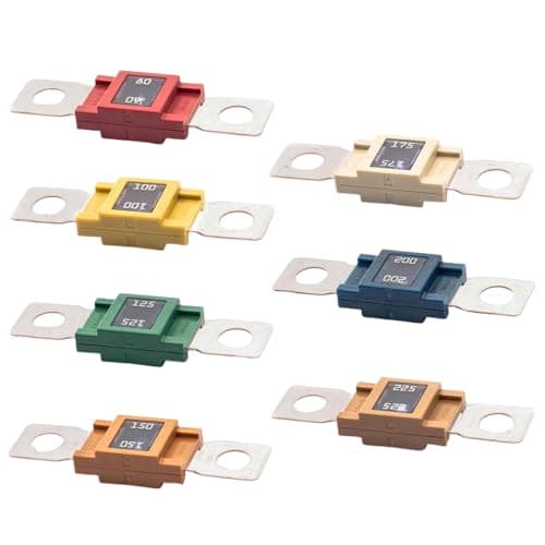 Dun-Bri MEGA Bolt-Down Fuse Pack of 2 (80A–225A) – Heavy-Duty Automotive Battery – Holder sold Seperately (Mega Link Fuses – 80A) — view 3