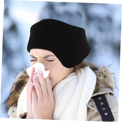 VALICLUD sleep warmer earmuffs outdoor ear muffs for noise reduction plush ear warmer sleeping eye masks night eye cover snoring ear muffs ear defenders travel hair accessories winter Nylon — view 4