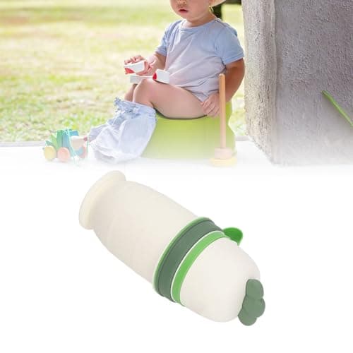 Kids Portable Urinal, Leakproof Travel Potty Bottle for Boys and Girls, Child Pee Cup Emergency Toilet, Easy to Clean, with Soft Funnel, for Car Travel Camping (White) — view 2