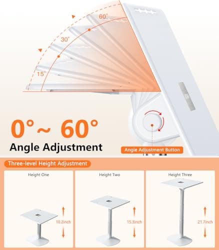 DICMKY Car Seat Tray Table, Height Adjustable Travel Tray for Kids/Adults, Car Lap Desk for Laptop Computer Tablet Book, Front Passenger/Rear Seat Food Eating, Essentials Accessories for Long Trips — view 2
