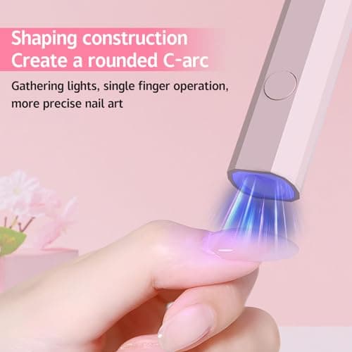 Handheld UV Light for Gel Nails,Mini UV Nail Lamp,LED Nails Dryer — view 6