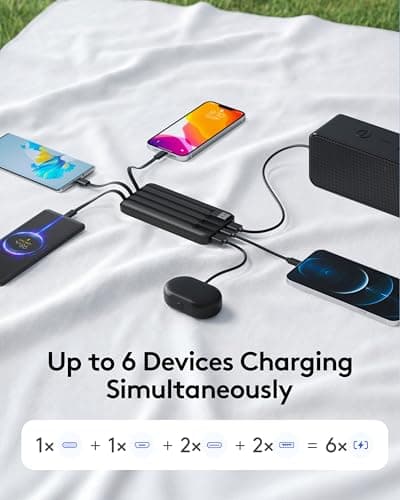 Orfeika 10000mAh Power Bank, 22.5W Fast Charging Portable Charger — view 4